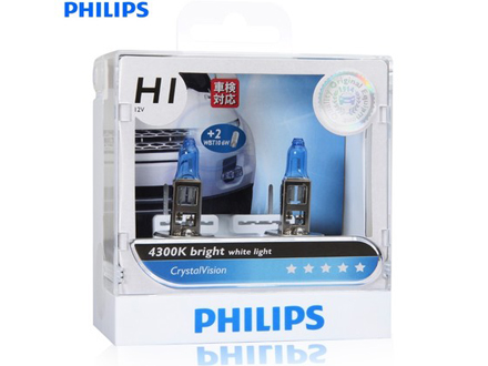 德國飛利浦(PHILIPS) 銀戰(zhàn)士4300K H1H4H7HIIHB3HB4 H11